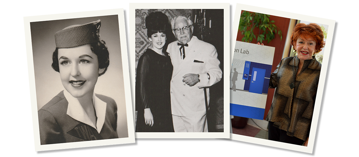 A collage of photos of Darlene L. Pfeiffer.